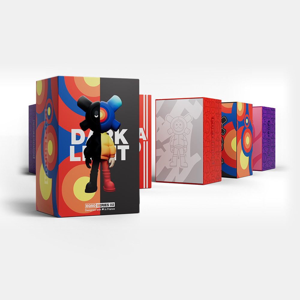 Les 3 boîtes premium du pack EQSO Série 2