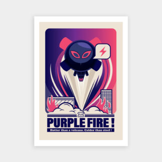 Affiche A3 Purple