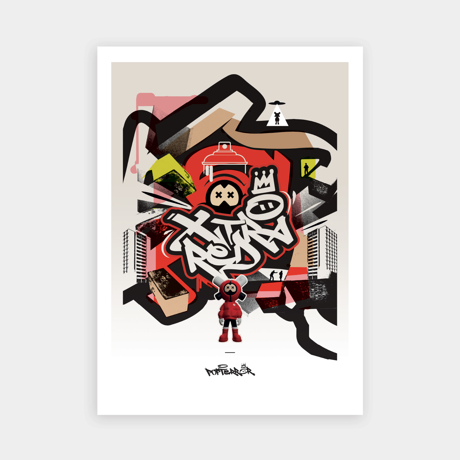 Affiche A3 Red